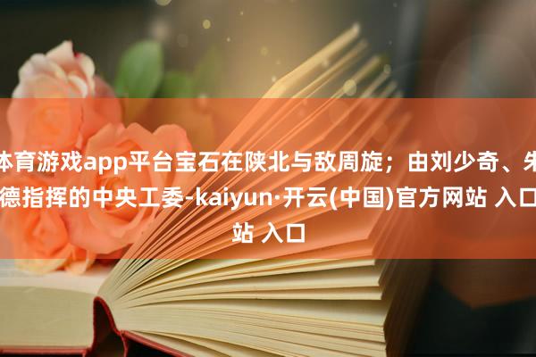 体育游戏app平台宝石在陕北与敌周旋；由刘少奇、朱德指挥的中央工委-kaiyun·开云(中国)官方网站 入口