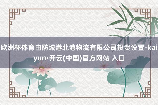 欧洲杯体育由防城港北港物流有限公司投资设置-kaiyun·开云(中国)官方网站 入口
